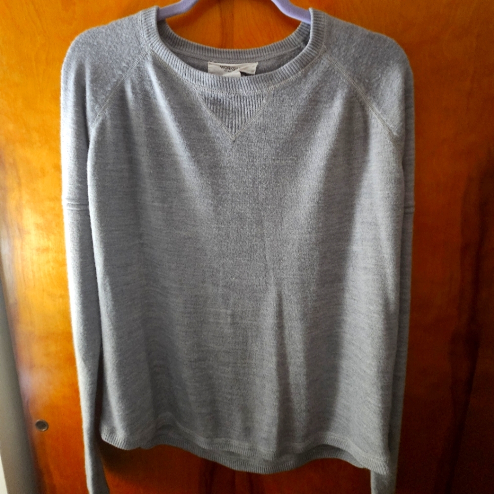 Grey Workshop sweater